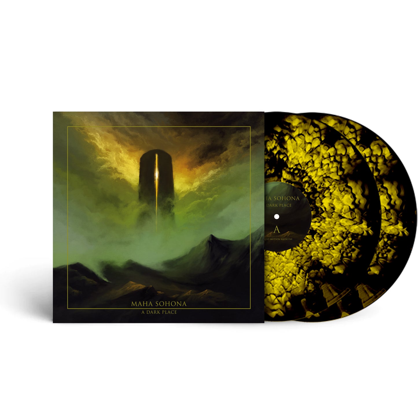 PRE-ORDER - Maha Sohona - A Dark Place - Limited 12" Double Vinyl Gatefold Bubble Vision Edition