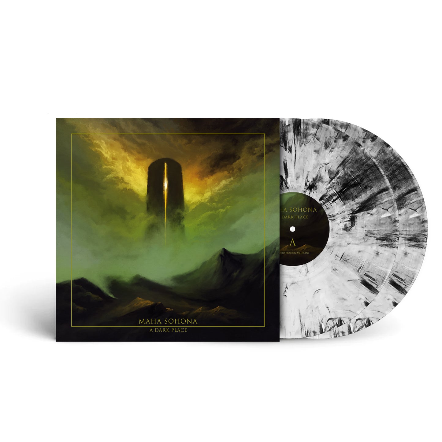 PRE-ORDER - Maha Sohona - A Dark Place - Limited 12" Double Vinyl Gatefold Marble Voyager Edition