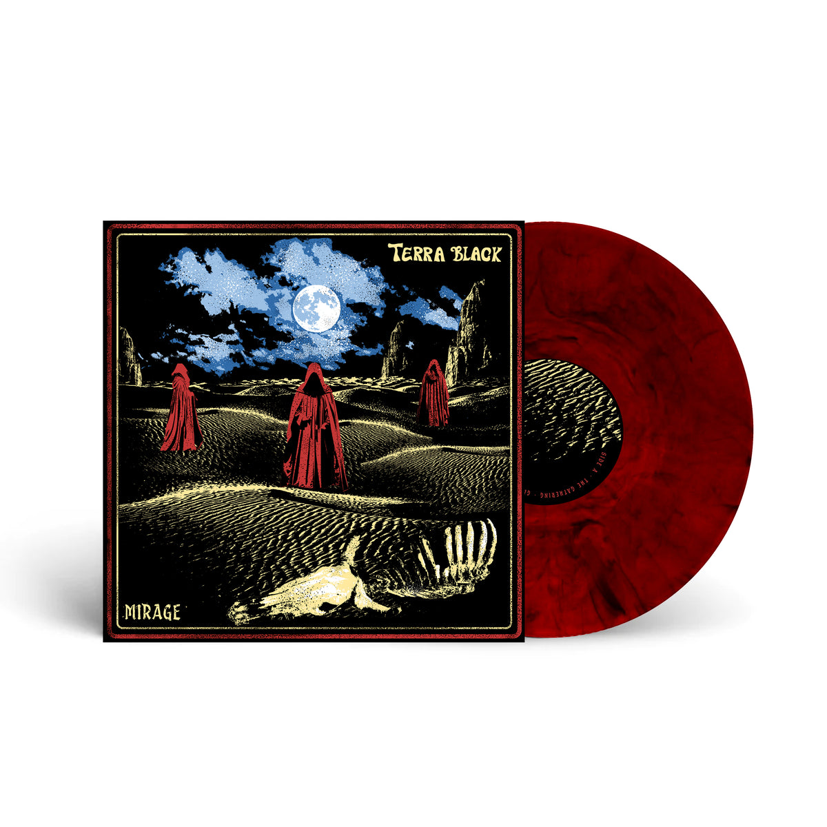 PRE-ORDER - Terra Black - Mirage 12" Black & Red Limited Vinyl