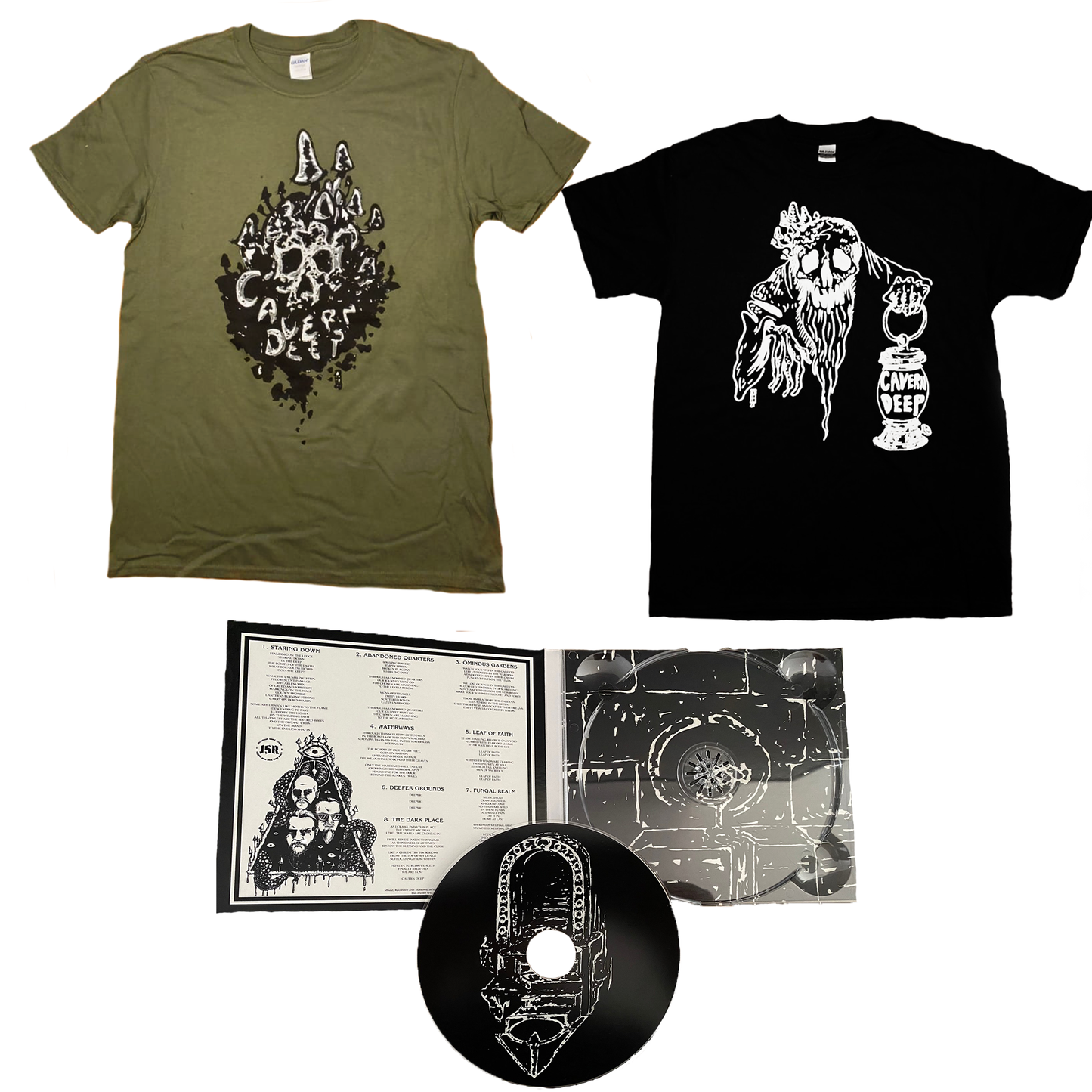 Cavern Deep - Cavern Deep Digipack 2x T-Shirt Bundle