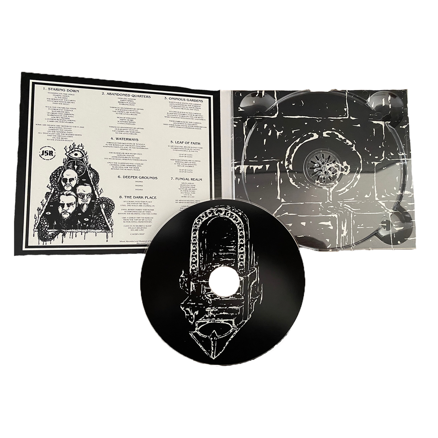 Cavern Deep Latern Man T-Shirt and Digipack CD Bundle